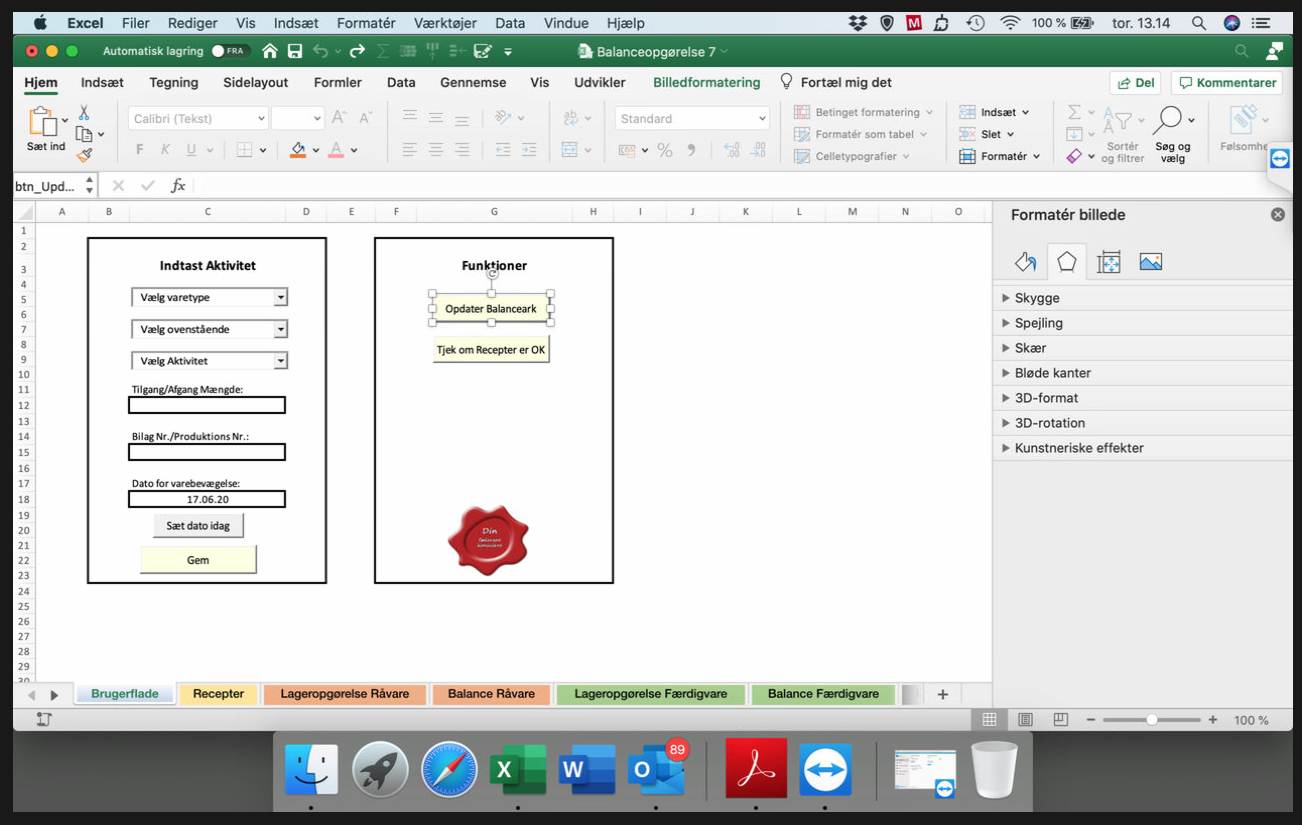 excel macro command for mac